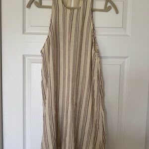 Striped Sleeveless Dress